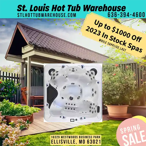 Spring Sales Event: Dive into Warmth and Luxury with St. Louis Hot Tub Warehouse